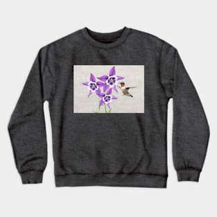 Ruby Throated Hummingbird Crewneck Sweatshirt